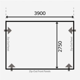 Dometic club air 390 m all season vestibule