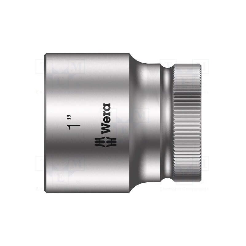 1 pcs x WERA - 5003631001 - Socket, 6-angles,socket spanner, HEX 1', 1/2', 40mm, Zyklop