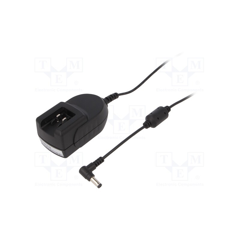 1 pcs x CINCON - TR18RDM180-01G13-BK-BK VI - Power supply: switched-mode, plug, 18VDC, 1A, 18W, Out: 5,5/2,1