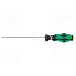 1 pcs x WERA - 5110005001 - Screwdriver, slot, 4,0x0,8mm, Blade length: 150mm