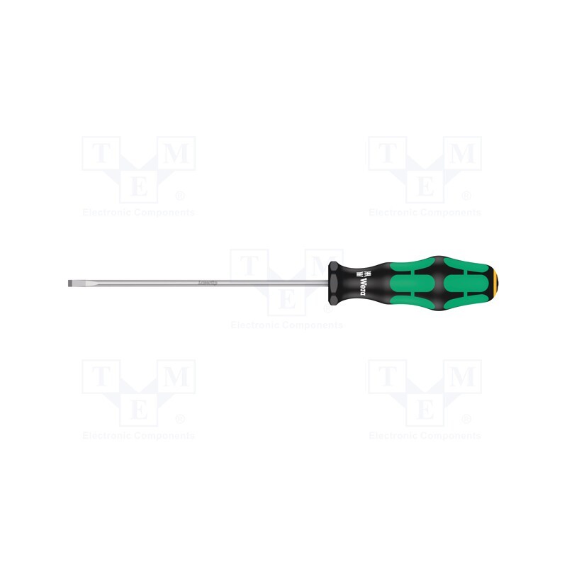 1 pcs x WERA - 5110005001 - Screwdriver, slot, 4,0x0,8mm, Blade length: 150mm