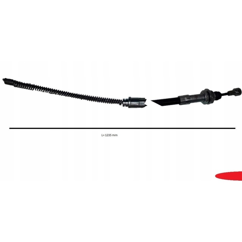 Brake cable left forklift toyota 5 6 fg fd