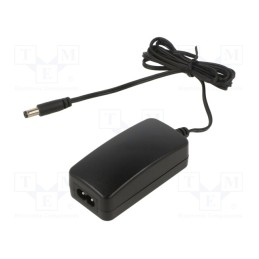 1 pcs x MEAN WELL - SGAS15B09-P1J - Power supply: switched-mode, 9VDC, 1.66A, Out: 5,5/2,1, 15W, 84%