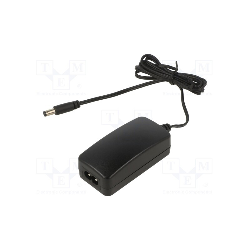 1 pcs x MEAN WELL - SGAS15B09-P1J - Power supply: switched-mode, 9VDC, 1.66A, Out: 5,5/2,1, 15W, 84%