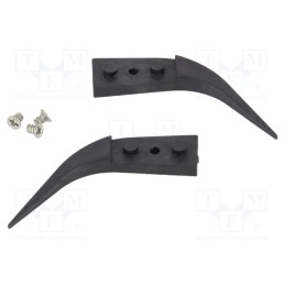 1 set x IDEAL-TEK - A277CF - Kit of tips, Blade tip shape: flat, Tweezers len: 30mm, ESD, 2pcs.