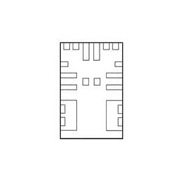 1 pcs : MPM3822CGRH-Z - Switching Voltage Regulators 2.75-6V 2A Low Noise Power Module