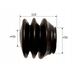 Rubber bellows cover al ko aks 2004 3004 351za