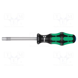 1 pcs x WERA - 5023125001 - Screwdriver, Hex Plus key, HEX 6mm, Blade length: 80mm