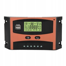 MPPT solar charging controller 12v 24v 30a lcd