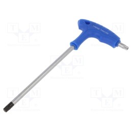 1 pcs x KING TONY - 116340R - Wrench, Torx®,Torx® with protection, T40H,TX40, tool steel
