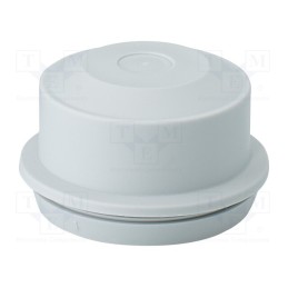 1 pcs x HENSEL - 3600189 - Grommet, elastomer thermoplastic TPE, light grey, 11÷30mm, IP65