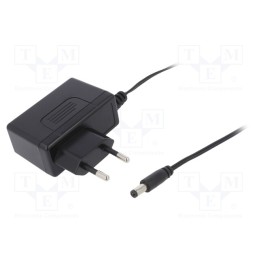 1 pcs x MEAN WELL - GSM12E12-P1J - Power supply: switched-mode, plug, 12VDC, 1A, 12W, Plug: EU, 82.5%