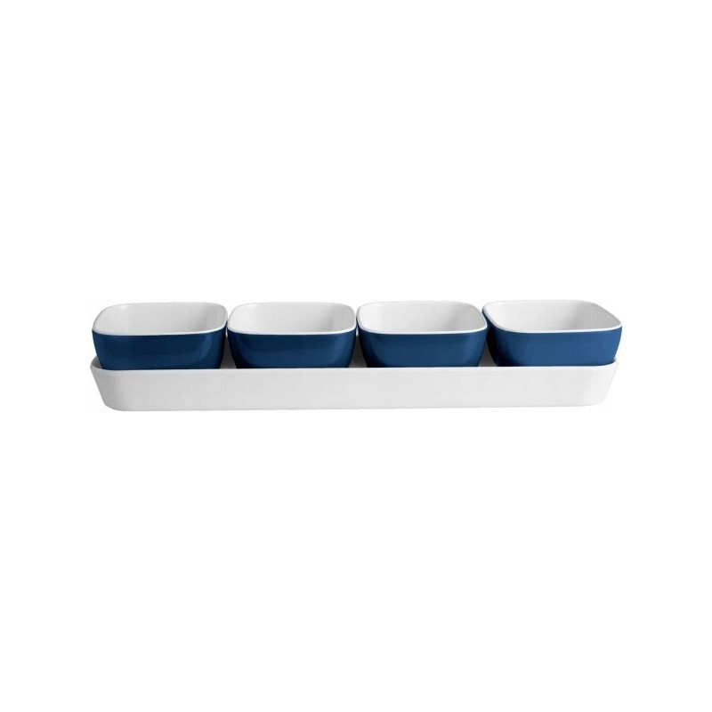 Appetizer blue ocean brunner snack bowls