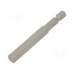 1 pcs x WIHA - 34560 - Screwdriver bit, hex key, HEX 8mm, Overall len: 70mm