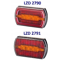 LED trailer rear combination lamp 12 24v small p