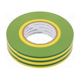 1 rol x HELLERMANNTYTON - 710-10612 HELATAPE FLEX1000+ - Tape: electrical insulating, W: 19mm, L: 20m, Thk: 0.18mm, PVC film