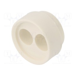 1 pcs x HUMMEL - 1.089.3603.19 - Insert for gland, 15mm, NPT1 1/2', elastomer, Holes no: 2, HSK-ME