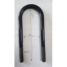 Spring stirrup clamp D47 D 47 Sanok buckle M16