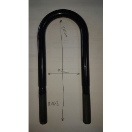 Spring stirrup clamp D47 D 47 Sanok buckle M16