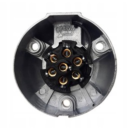 Aluminum electrical socket, 7 poles
