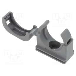 1 pcs x PMA - SFH-23-0 - Bracket, polyamide 6, PMACLIP SFH, -40÷105°C, grey, Size: 23