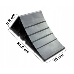 Wheel chock, trailer lock, tow truck, bus, plastic