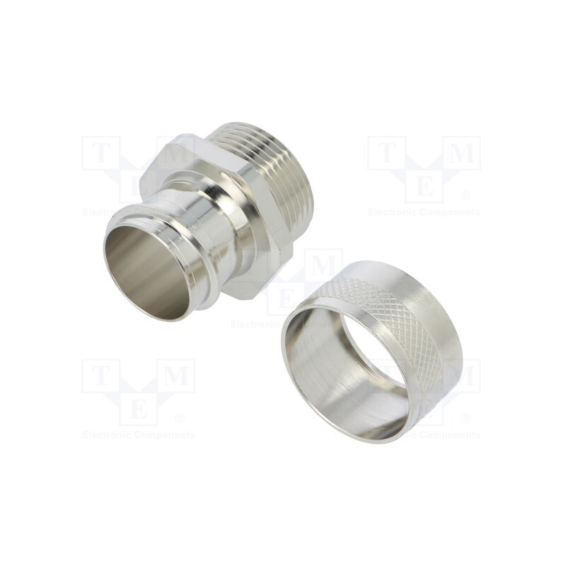 1 pcs x ANAMET EUROPE - 260.125.0 - Straight terminal connector, Thread: metric,outside, brass, IP54