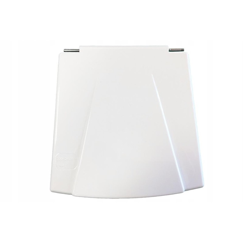 Cee 230v socket flap, socket filler cover, white