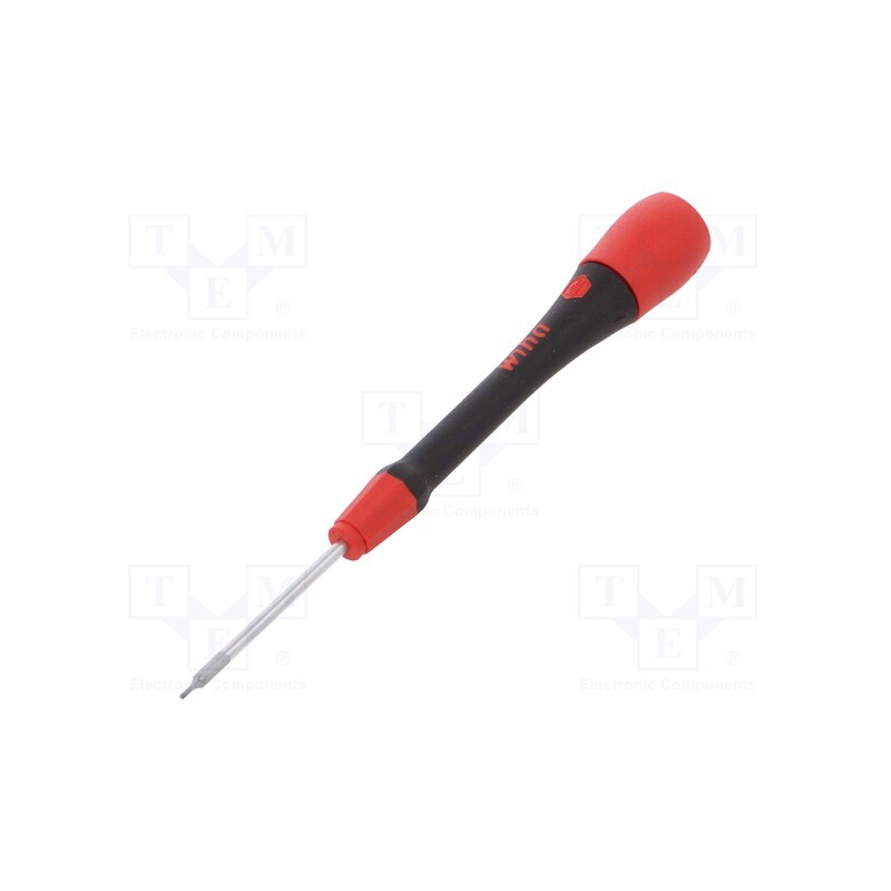 1 pcs x WIHA - 42421 - Screwdriver, hex key, precision, HEX 0,9mm, PicoFinish®, TH381