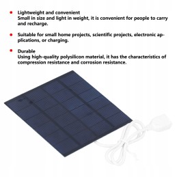 1 5w 6v solar panel diy solar charger