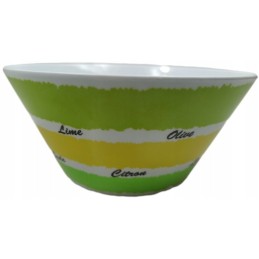 Small flamefield colors salad bowl, 15 cm