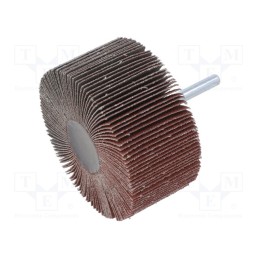 1 pcs x PG PROFESSIONAL - RG.068 - Wheel, Granularity: 80, Mounting: rod 6mm, with lever, Ø80x40mm