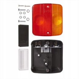 Combined 4-function rear lamp 98x104 homol e11