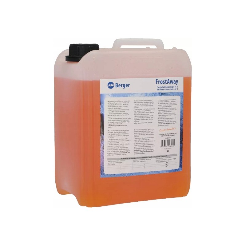 Berger Frostaway antifreeze 40c 5l