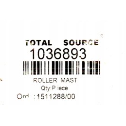 Total source 1036893 mast roller 35x108 5x65