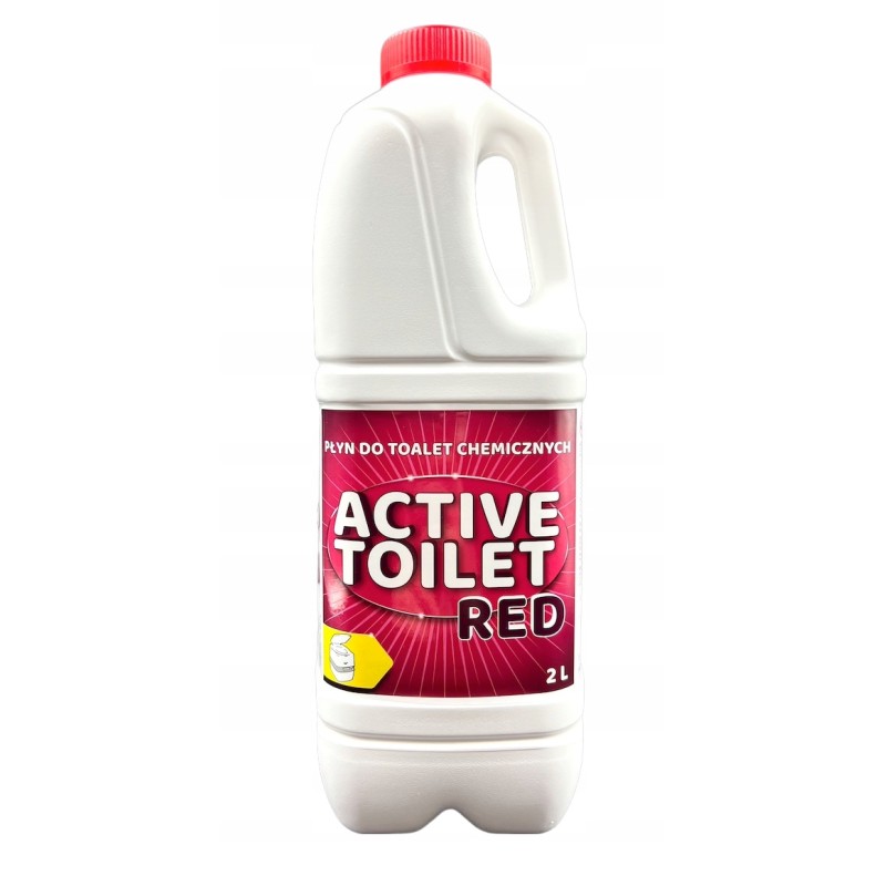 Fluid for active toilet flushing portable toilets