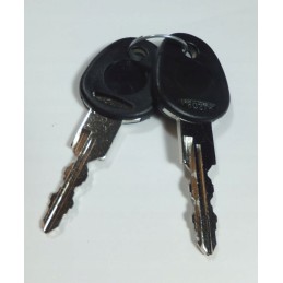 Cap with keys for the water filler neck, black, fawo