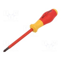 1 pcs x FELO - 915 203 90 - Screwdriver, insulated, Pozidriv®, PZ2