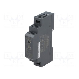 1 pcs x MEAN WELL - DDR-15G-15 - Converter: DC/DC, 15W, Uout: 15VDC, Iout: 1A, 17.5x90x54.5mm, DDR