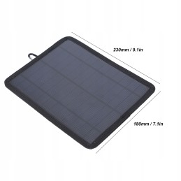 5 5w 6v portable monocrystalline charging panel
