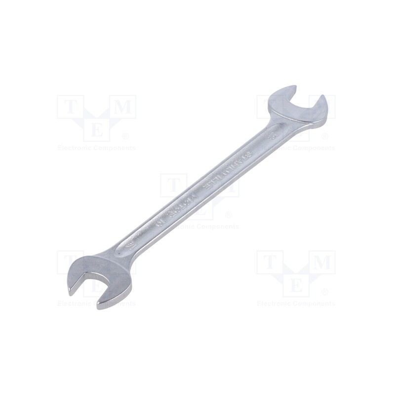 1 pcs x STAHLWILLE - 40031415 - Wrench, spanner, 14mm,15mm, chromium plated steel, MOTOR, L: 190mm