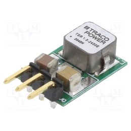 1 pcs x TRACO POWER - TSR 1.5-2450E - Converter: DC/DC, Uin: 7÷36V, Uout: 5VDC, Iout: 1.5A, TO220, 410kHz