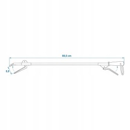 Garbage collection grabber 80 cm with a magnet