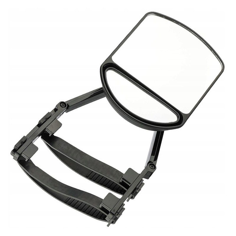 Additional mirror wideners for camping trailers
