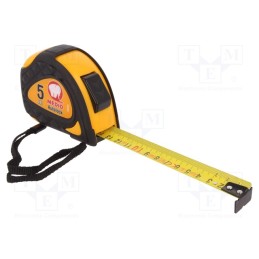 1 pcs x MEDID - 99255 - Measuring tape, L: 5m, Width: 25mm, Enclos.mat: ABS,rubber, measure