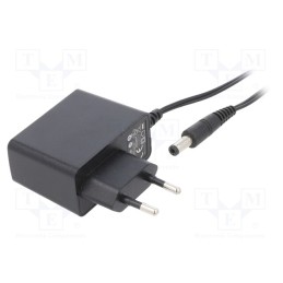 1 pcs x POS - POSC09100A-25 - Power supply: switched-mode, plug, 9VDC, 1A, 9W, Plug: EU, 81.34%