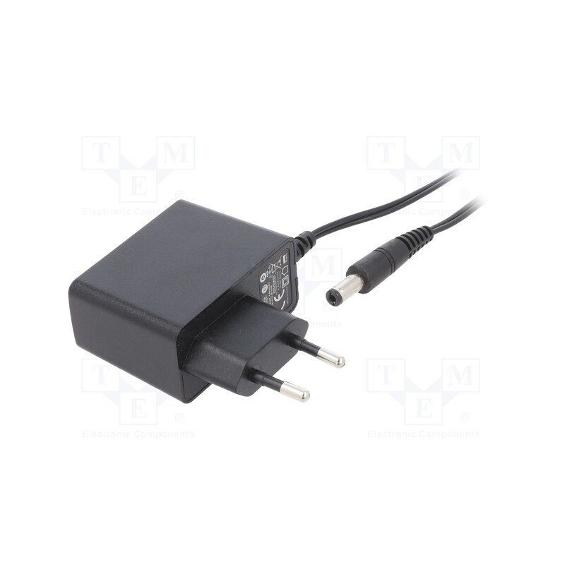 1 pcs x POS - POSC09100A-25 - Power supply: switched-mode, plug, 9VDC, 1A, 9W, Plug: EU, 81.34%