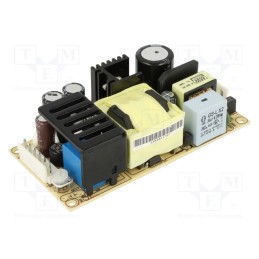 1 pcs x MEAN WELL - PSC-60A - Power supply: buffer, open, 59.34W, 127÷370VDC, 90÷264VAC, OUT: 2