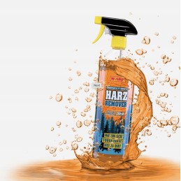 Woshup agent for removing resin from camper, trailer, car, furniture