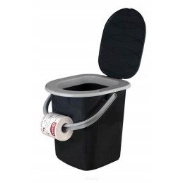 Portable tourist toilet, bucket, toilet, 22 liters